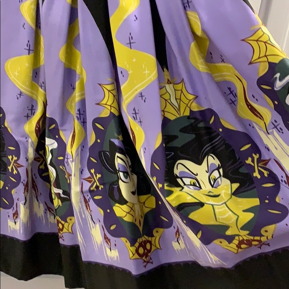 Pinup Couture Allison Evil Queen Dress small - Picture 2 of 2